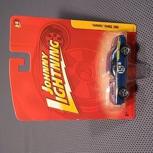 Johnny Lightning Release 8 Blue 1967 Chevy Camaro